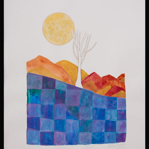 Quadro Aquarela 50x65cm