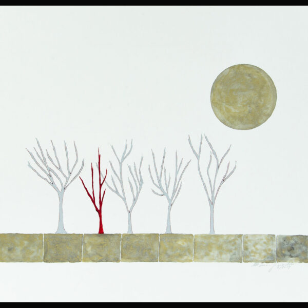 Quadro Aquarela 65x50cm