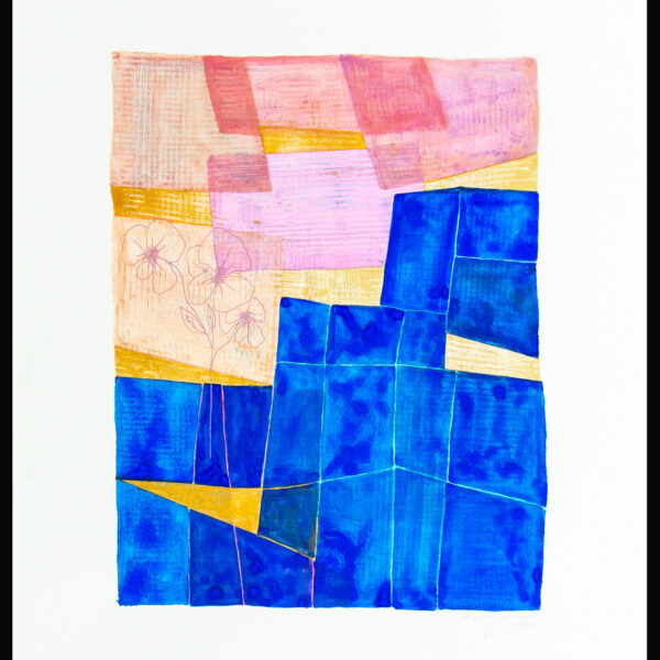 Quadro Aquarela 50x65cm