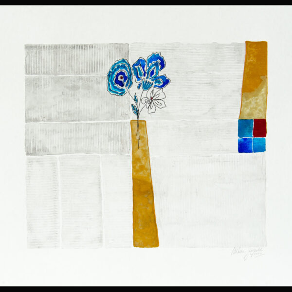 Quadro Aquarela 65x50cm